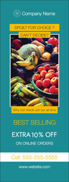 Show details for Retail-Fruits-01 - 60" x 23" Picture of Retail-Fruits-01 - 60" x 23"