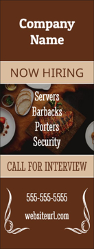 Show details for Now Hiring 5 - 60" x 23" Picture of Now Hiring 5 - 60" x 23"