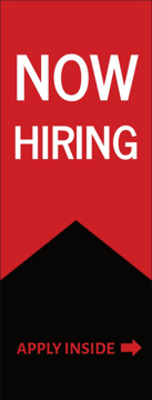 Show details for Now Hiring 8 - 60" x 23" Picture of Now Hiring 8 - 60" x 23"