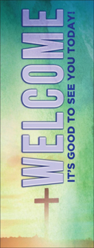 Show details for Welcome 3 - 60" x 23" Picture of Welcome 3 - 60" x 23"