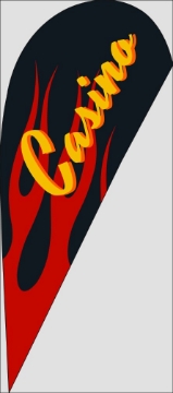 Show details for Business 1 - 7.5ft Teardrop Flag Picture of Business 1 - 7.5ft Teardrop Flag