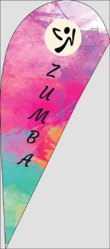 Show details for Business 14 - 7.5ft Teardrop Flag Picture of Business 14 - 7.5ft Teardrop Flag
