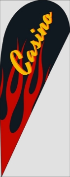 Show details for Business 1 - 10ft Teardrop Flag Picture of Business 1 - 10ft Teardrop Flag