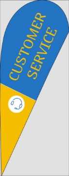 Show details for Business 13 - 10ft Teardrop Flag Picture of Business 13 - 10ft Teardrop Flag