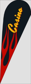 Show details for Business 1 - 13ft Teardrop Flag Picture of Business 1 - 13ft Teardrop Flag