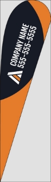 Picture of Best Seller 2 - 15ft Teardrop Flag