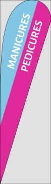 Picture of - Business 7 - 15ft Teardrop Flag