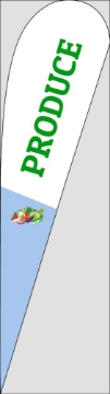 Picture of Restaurants 1 - 15ft Teardrop Flag