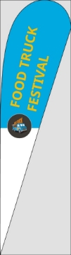Picture of Events 7 - 15ft Teardrop Flag