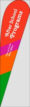 Picture of Advertisement 6 - 15ft Teardrop Flag