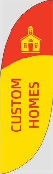 Picture of Construction 5 - 7.5ft Feather Flag
