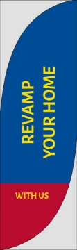 Show details for Home Builders / Remodeling 7 - 7.5ft Feather Flag Picture of Home Builders / Remodeling 7 - 7.5ft Feather Flag