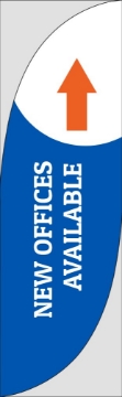 Picture of Office Space 1 - 7.5ft Feather Flag