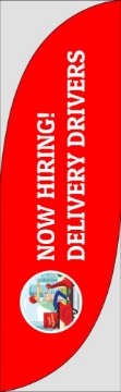 Show details for Pizza 6 - 7.5ft Feather Flag Picture of Pizza 6 - 7.5ft Feather Flag