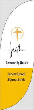 Picture of Religious #1 - 7.5ft Feather Flag