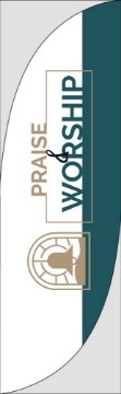 Show details for Religious_10 - 7.5ft Feather Flag Picture of Religious_10 - 7.5ft Feather Flag
