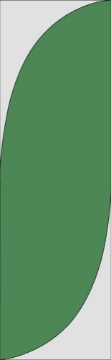 Picture of Solid Color 877528710 - 7.5ft Feather Flag
