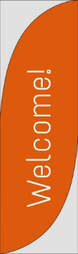 Show details for Welcome 877527330 - 7.5ft Feather Flag Picture of Welcome 877527330 - 7.5ft Feather Flag