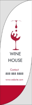 Show details for Wine House 01 - 7.5ft Feather Flag Picture of Wine House 01 - 7.5ft Feather Flag
