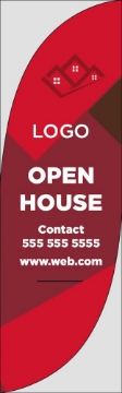 Picture of Real Estate 01 - 10ft Feather Flag