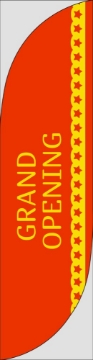 Show details for Grand Opening 8 - 13ft Feather Flag Picture of Grand Opening 8 - 13ft Feather Flag