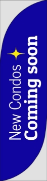 Show details for New Condos 7 - 13ft Feather Flag Picture of New Condos 7 - 13ft Feather Flag