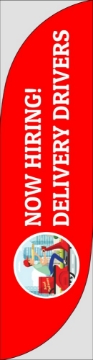 Show details for Pizza 6 - 13ft Feather Flag Picture of Pizza 6 - 13ft Feather Flag