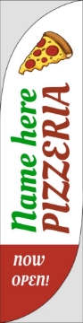 Show details for Pizza - 13ft Feather Flag Picture of Pizza - 13ft Feather Flag