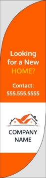 Picture of Real Estate-NewHome-03 - 13ft Feather Flag