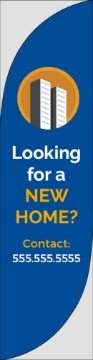 Picture of Real Estate-NewHome-06 - 13ft Feather Flag