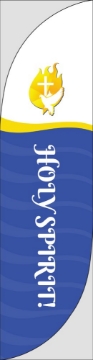 Show details for Religious_04 - 13ft Feather Flag Picture of Religious_04 - 13ft Feather Flag