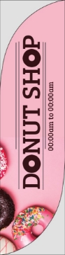 Show details for Restaurant_Donut Shop_01 - 13ft Feather Flag Picture of Restaurant_Donut Shop_01 - 13ft Feather Flag