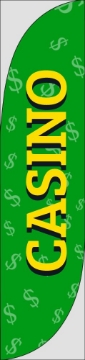 Show details for Casino 4 - 15.5ft Feather Flag Picture of Casino 4 - 15.5ft Feather Flag