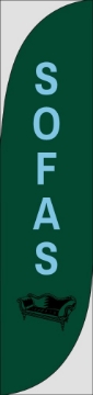 Show details for Furniture 877525190 - 15.5ft Feather Flag Picture of Furniture 877525190 - 15.5ft Feather Flag