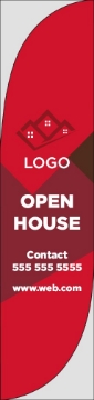 Picture of Real Estate 01 - 15.5ft Feather Flag