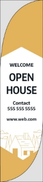 Picture of Real Estate 02 - 15.5ft Feather Flag