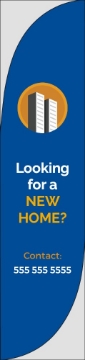 Picture of Real Estate-NewHome-06 - 15.5ft Feather Flag