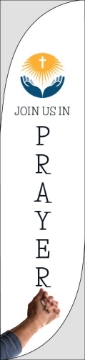 Show details for Religious 9 - 15.5ft Feather Flag Picture of Religious 9 - 15.5ft Feather Flag