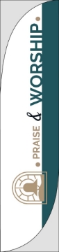 Show details for Religious_10 - 15.5ft Feather Flag Picture of Religious_10 - 15.5ft Feather Flag