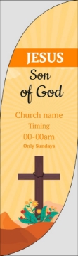 Picture of Religious 14 - 7.5ft Feather Flag