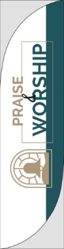 Show details for Religious_10 - 13ft Feather Flag Picture of Religious_10 - 13ft Feather Flag