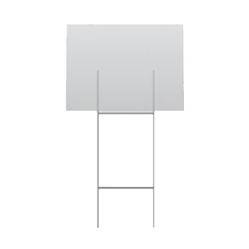 Show details for 24"h x 10"w Wire Stake Picture of 24"h x 10"w Wire Stake