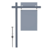 Picture of Aluminum Colonial Post