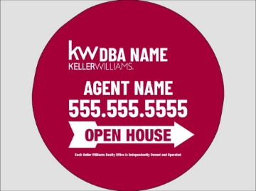 Show details for Keller Willams - Open House (Circle) Picture of Keller Willams - Open House (Circle)