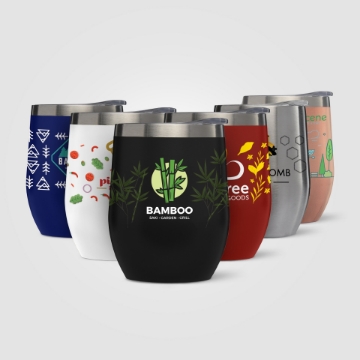 Show details for Escape - 11 oz. Double-Wall Stainless Wine Cup Picture of Escape - 11 oz. Double-Wall Stainless Wine Cup