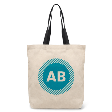 Show details for Tonga - 5 oz Natural Cotton Tote with Color Straps Picture of Tonga - 5 oz Natural Cotton Tote with Color Straps