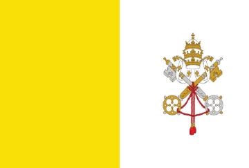 Show details for Catholic Flag - 4x6 Picture of Catholic Flag - 4x6