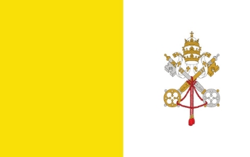 Show details for Catholic Flag - 5x8 Picture of Catholic Flag - 5x8