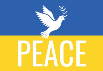 Show details for Ukraine Flag With Dove Picture of Ukraine Flag With Dove