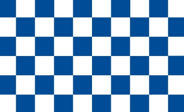 Show details for Blue/White Checkered Flag Picture of Blue/White Checkered Flag